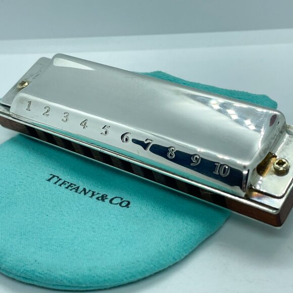 Tiffany & Co Sterling Silver 925 Harmonica Hohner Made in Germany - Picture 4 of 7